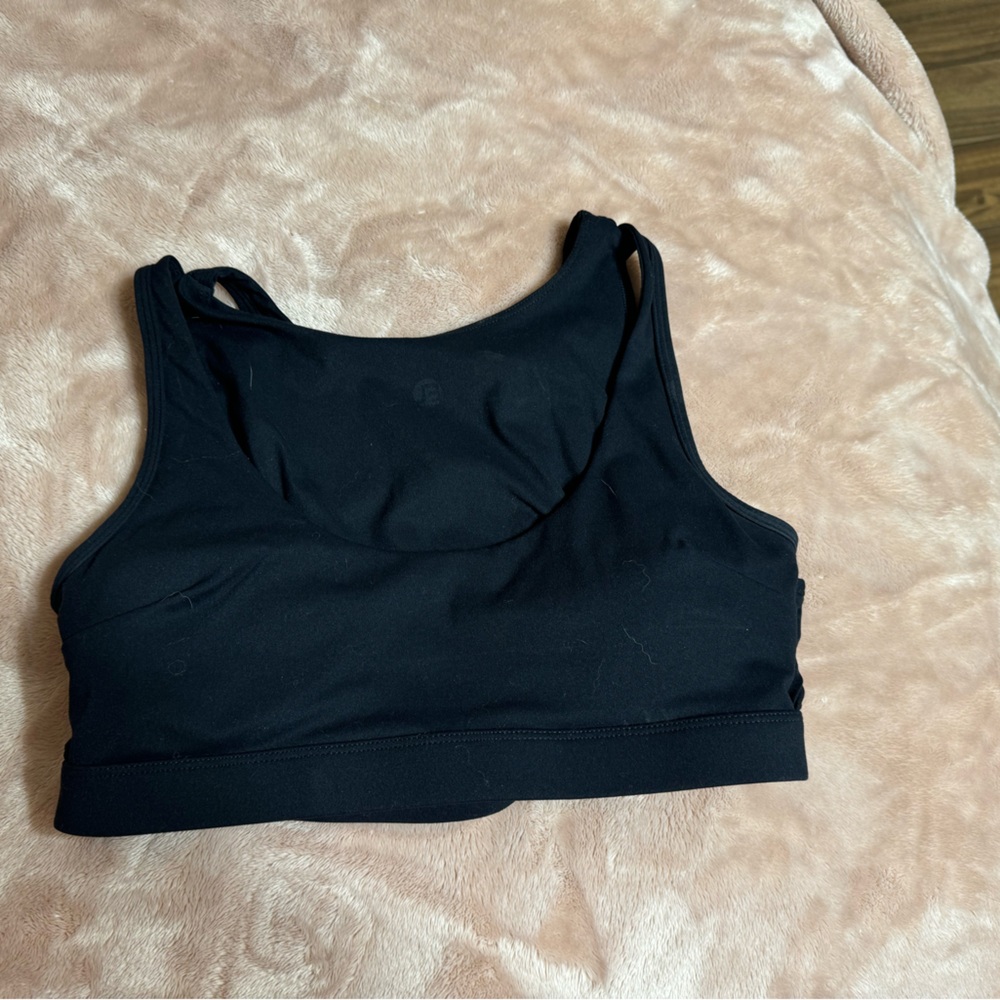Black Sports Bra